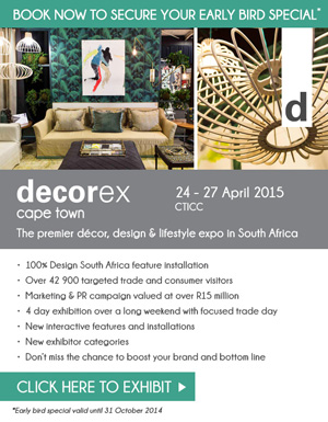 Booking open for Decorex 2014